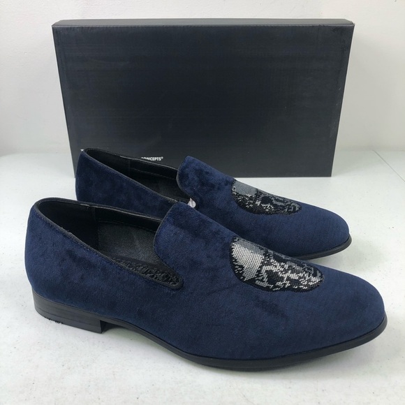 INC International Concepts Nova Navy Slip On Shoes - Picture 10 of 11